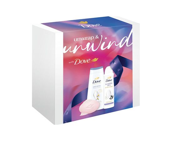 Dove Unwrap & Unwind Set - Dárková sada Jaunumi - Smaržas