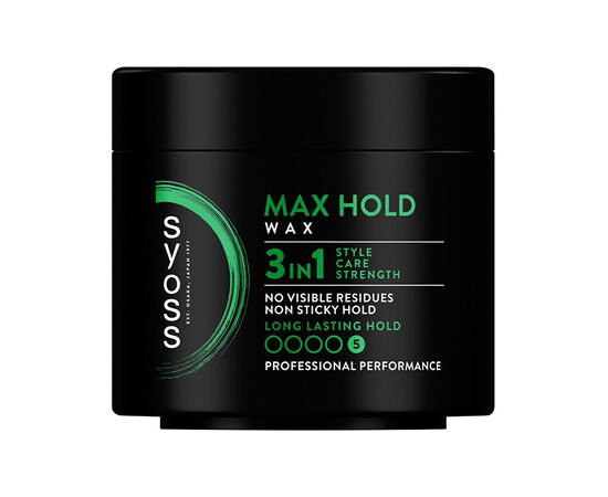 Syoss Max Hold Wax - Stylingový vosk 150ml Духи и косметика