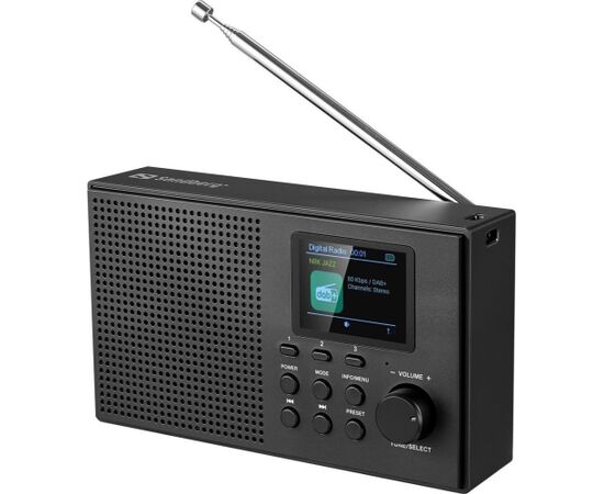 Radio Sandberg DAB+BT Recharge Новинки Компьютерная техника