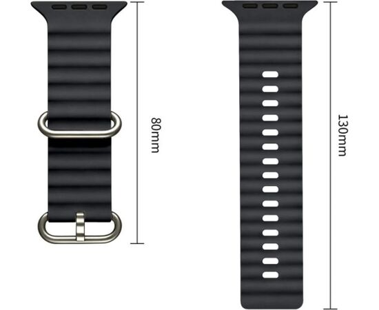 Tech-Protect watch strap IconBand Pro Apple Watch 44/45/46/49mm, charcoal grey Новинки смартфонов и телефонов