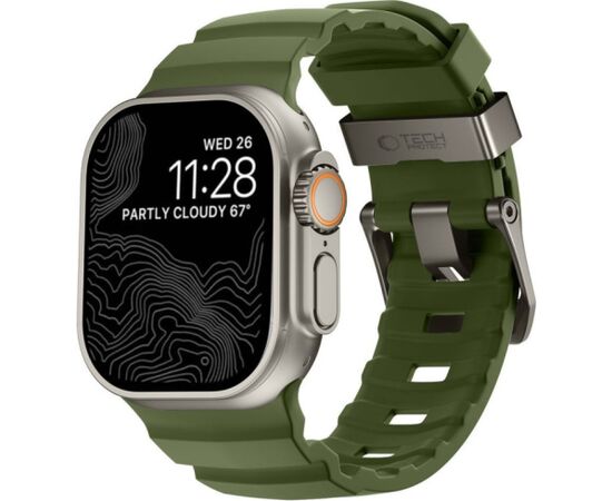 Tech-Protect watch strap Motion Apple Watch 44/45/46/49mm, tactical green Новинки смартфонов и телефонов