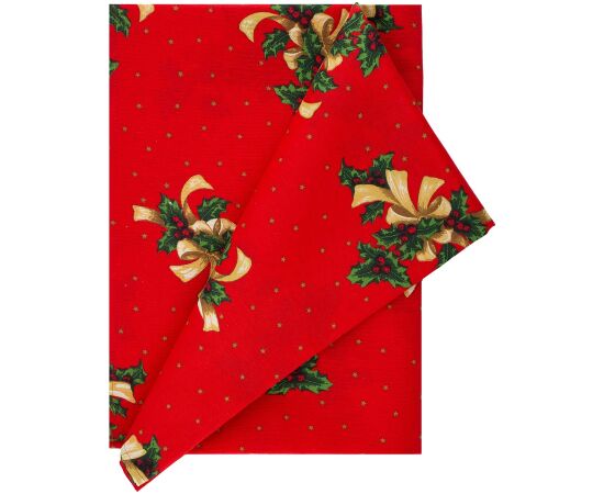 Table mat CHRISTMAS NEW 136x180cm, red bouquet Новинки Для дома и сада 