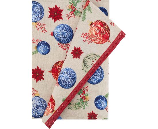 Table mat CHRISTMAS NEW 43x116cm, Christmas decorations Новинки Для дома и сада 