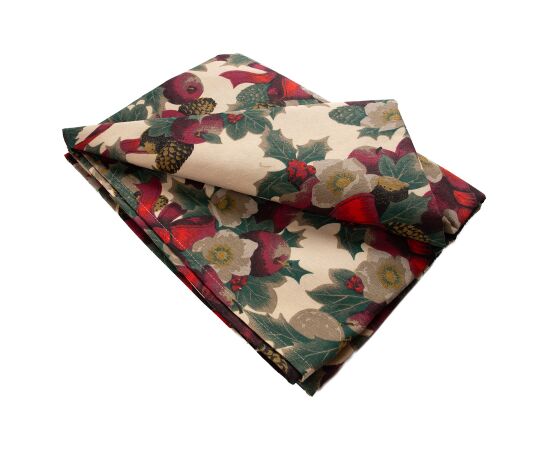 Table mat WINTER FLOWERS 136x220cm, ribbons Новинки Для дома и сада 