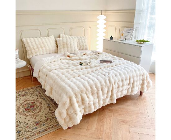 Plaid MIMOSA XL 200x230cm, white Новинки Для дома и сада 