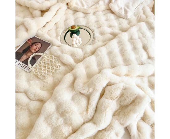 Plaid MIMOSA XL 200x230cm, white Новинки Для дома и сада 