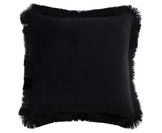 Pillow GLAMOUR 45x45cm, with furry edge, paradise bird Новинки Для дома и сада 