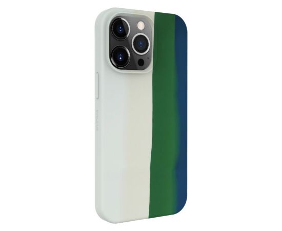 Evelatus Apple  iPhone 13 Pro Silicone case Multi-Colored Green Neoriģinālie Maciņi