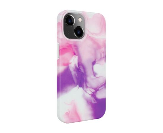 Evelatus Apple  iPhone 13 Premium Silicone case Customized Print Purple Neoriģinālie Maciņi