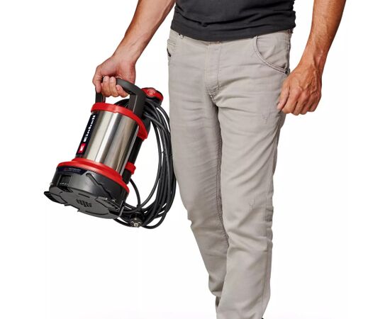 Einhell dirty water pump GE-DP 7535 N LL ECO, submersible / pressure pump (red/black, 750 watts) Новинки Для дома и сада 