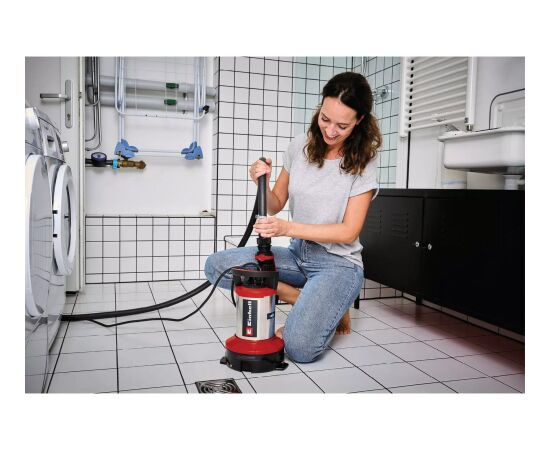 Einhell dirty water pump GE-DP 7535 N LL ECO, submersible / pressure pump (red/black, 750 watts) Новинки Для дома и сада 