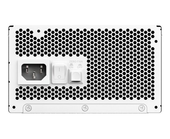 NZXT C850 Gold ATX 3.1, PC power supply (white, 1x 16-pin graphics card connector, 3x PCIe, cable management, 850 watts) Datoru barošanas bloki