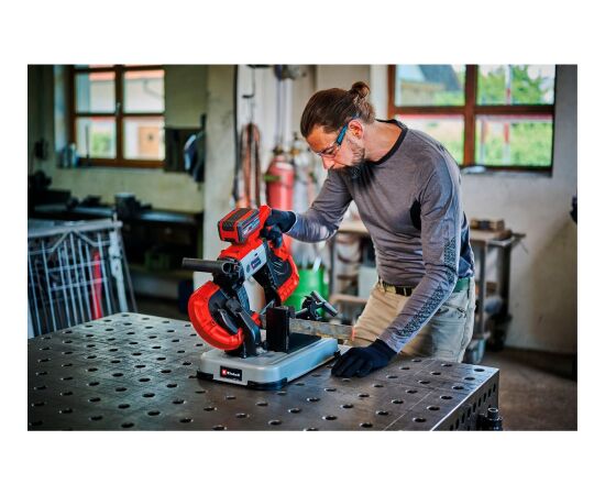Einhell cordless band saw TE-MB 18/127 U Li-Solo, 18Volt (red/black, without battery and charger) Новинки Для дома и сада 