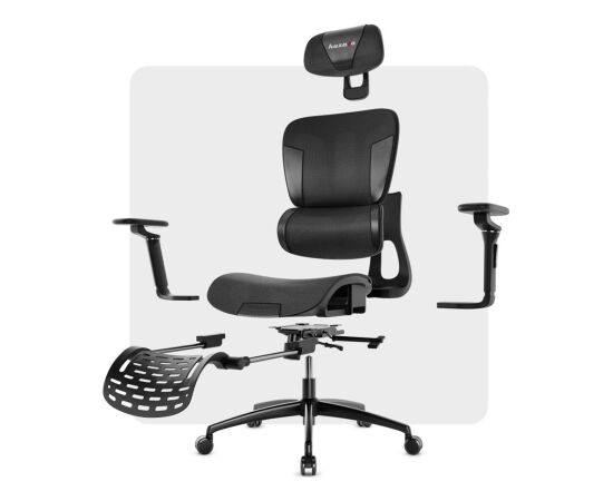 Office armchair MA-Manager 7.9 Black Biroja krēsli