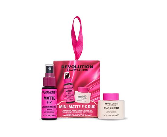 Makeup Revolution Mini Matte Fix Duo - Dárková sada Jaunumi - Smaržas