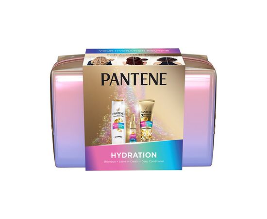Pantene Hydration Gift Set - Dárková sada s kosmetickou taškou Jaunumi - Smaržas