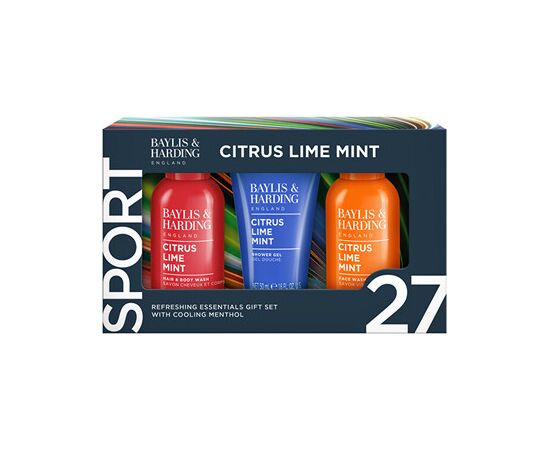 Baylis & Harding Men Shower Mini Set ( Citrus, Lime & Mint ) - Dárková mini sada péče o tělo ( 3 ks ) Духи и косметика
