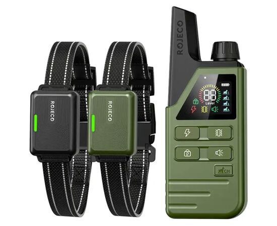 Training collar Rojeco DOG800 2 collars Citas preces
