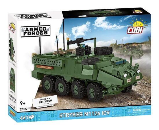 Cobi Klocki Stryker M1126 ICV 661 klocków (COBI-2635) Машины и аксессуары