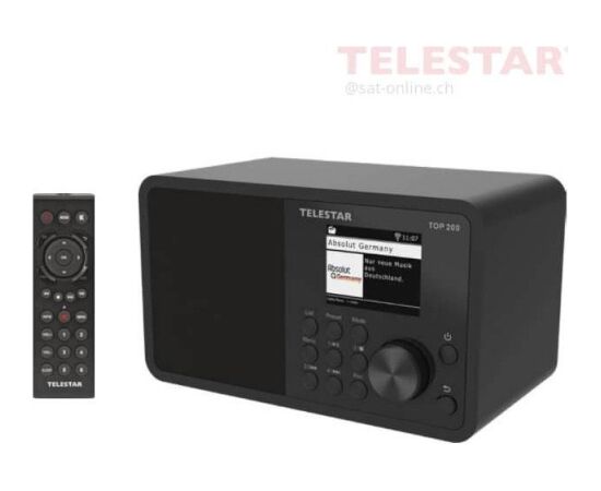 Telestar TOP 200 DAB+ Internet radio black Новинки Компьютерная техника