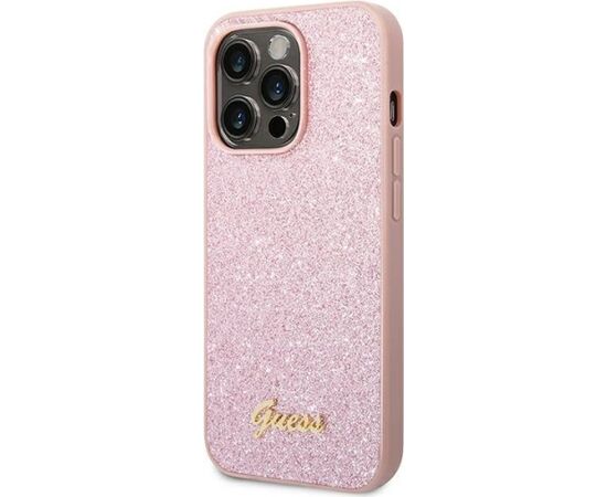 Guess GUHCP14XHGGSHP Aizmugurējais Apvalks Priekš Apple iPhone 14 Pro Max Neoriģinālie Maciņi
