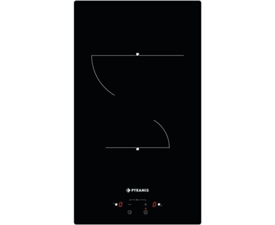 Ceramic hob Pyramis black Iebūvējama virsma - Keramika