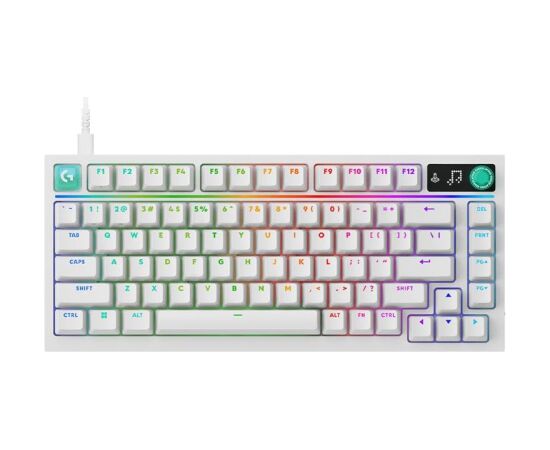 Logitech G316 X 75, tactile, US, white - Keyboard Klaviatūras