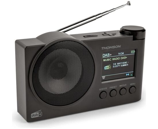 Interneta radio FM DAB+ Bluetooth USB Thomson RT400DABBTBK Jaunumi - Datori