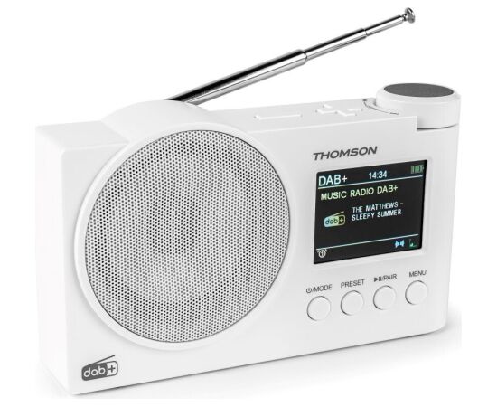Interneta radio FM DAB+  Bluetooth USB Thomson RT400DABBTWH Новинки Компьютерная техника