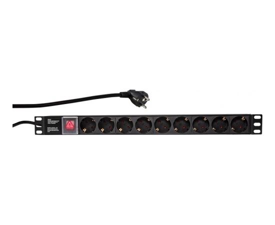 LOGILINK- 19'' power distribution unit with 9 sockets (DIN49440)