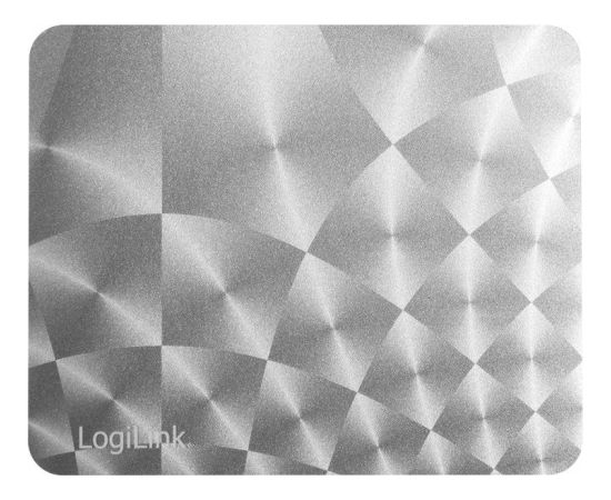 LOGILINK - Golden laser mouspad, ''Aluminum''
