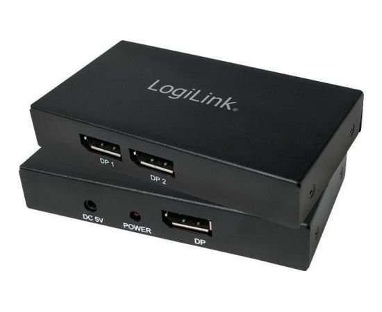 LOGILINK - 4K DisplayPort 1.2 Splitter, 2x DisplayPort