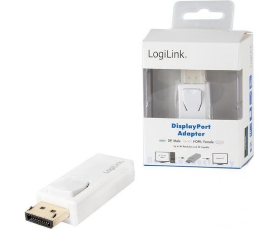 LOGILINK - 4K DisplayPort 1.2 to HDMI Adapter