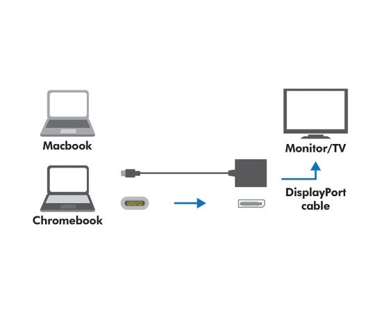 LOGILINK - USB-C 3.1 to DisplayPort adapter