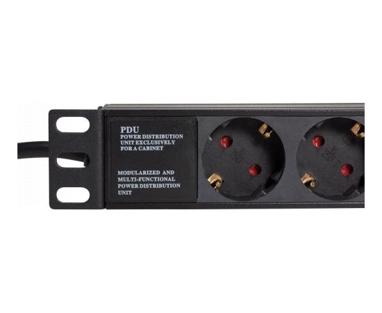 LOGILINK- 19''  power distribution unit with 9 german sockets without ON/OFF swi