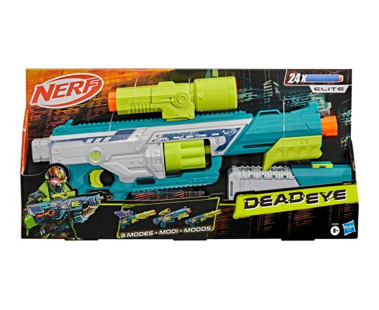 NERF ELITE REBEL OPS Blasteris Deadeye Rotaļu ieroči - NERF, Brimarex, Simba