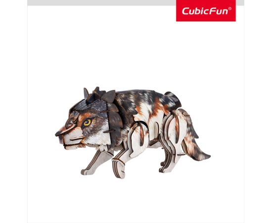 Cubic Fun CUBICFUN NATIONAL GEOGRAPHIC 3D пазл «Серый волк» Пазлы