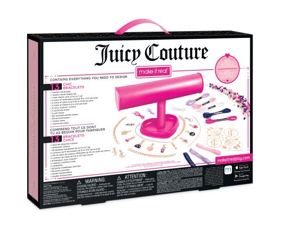MAKE IT REAL Juicy Couture DIY набор для создания браслетов «Dazzle and Display» Развивающие игры
