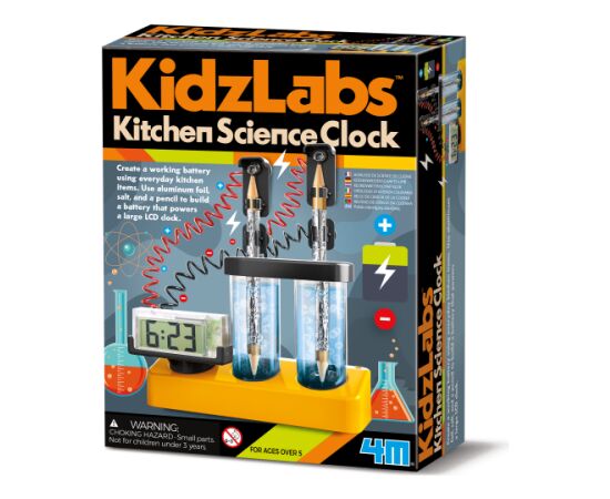 4M KidzLabs virtuves zinātnes pulkstenis Jaunumi, Bērnu preces