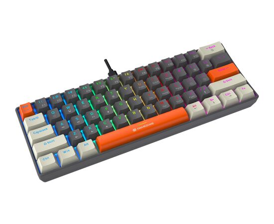 Tracer 47873 Gamezone CLAWS 61 USB Mechanical Keyboard, Grey Клавиатуры