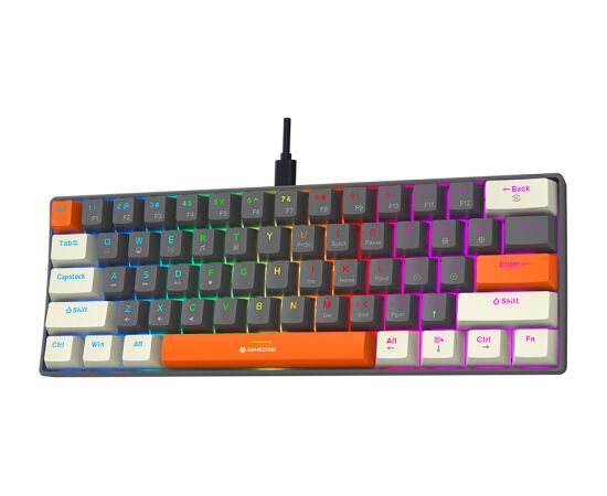 Tracer 47873 Gamezone CLAWS 61 USB Mechanical Keyboard, Grey Клавиатуры