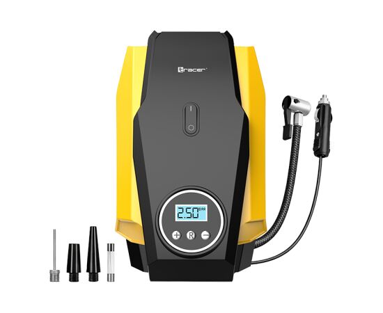 Tracer 47881 RES-11 KROM Compressor Air Pump, Black/Yellow Citi auto piederumi