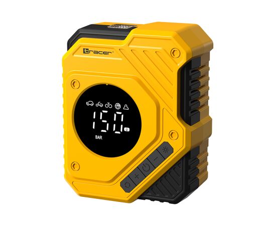 Tracer 47882 RES-12 ION Core-X Compressor Air Pump, Black/Yellow Citi auto piederumi