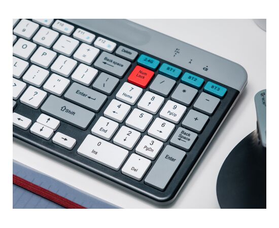 Tracer 47836 SHARP RF Wireless Keyboard, Grey Клавиатуры