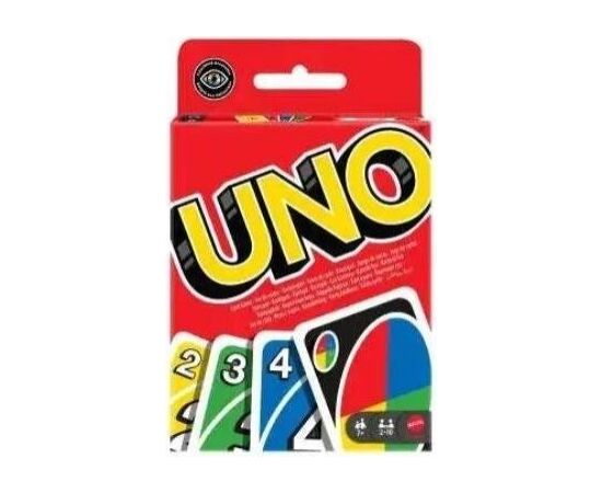 Mattel Karty UNO Gra karciana Galda spēles