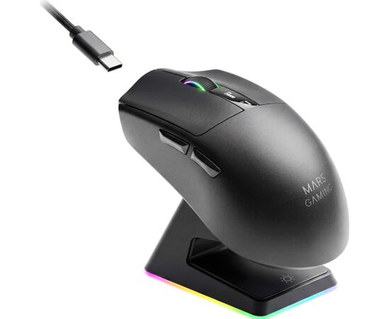 Tacens Mars Gaming MMWELITE mouse Right-hand Bluetooth Optical 20000 DPI Peles, ievadierīces