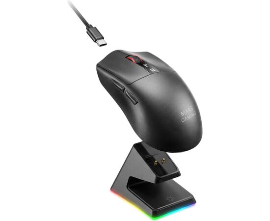 Tacens Mars Gaming MMWELITE mouse Right-hand Bluetooth Optical 20000 DPI Peles, ievadierīces