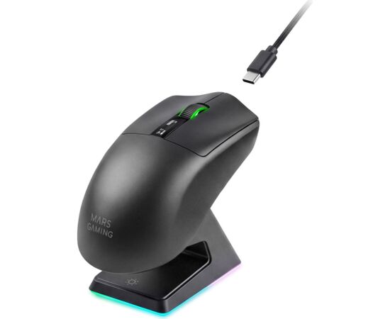 Tacens Mars Gaming MMWELITE mouse Right-hand Bluetooth Optical 20000 DPI Peles, ievadierīces