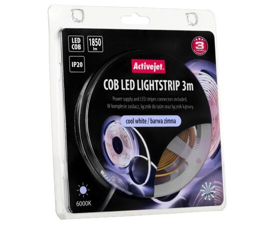 Activejet AJE-COB 3m zim Universal strip light Indoor Декоративное освещение 