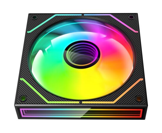 Tacens Mars Gaming MF3DPROX2 computer cooling system Computer case Fan 12 cm Black Korpusu dzesēšana